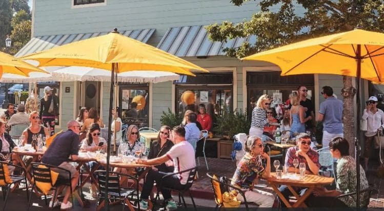 Take a lazy ferry to wine, dine, and sunshine in recently hopping Tiburon